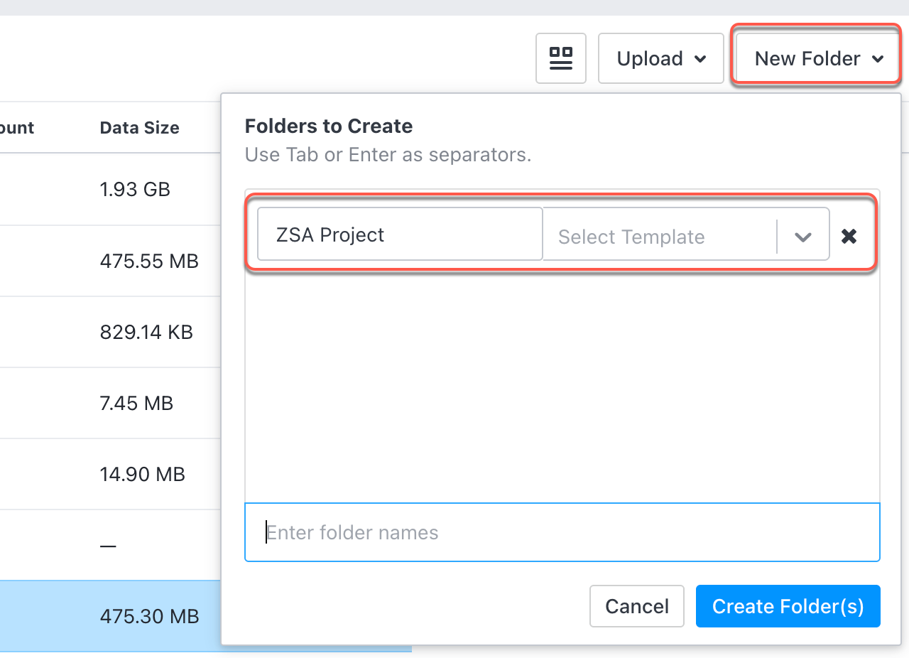 Auto-Apply Tag Templates for Folders