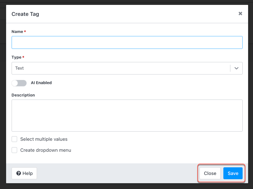 How to Create a Tag Template