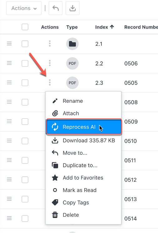 Retry AI Auto-Tagging on Documents