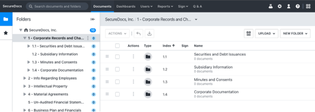 SecureDocs - How to Search for a Document