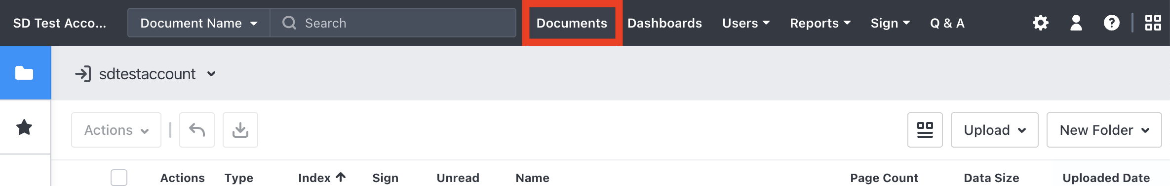 SecureDocs - How to Search for a Document