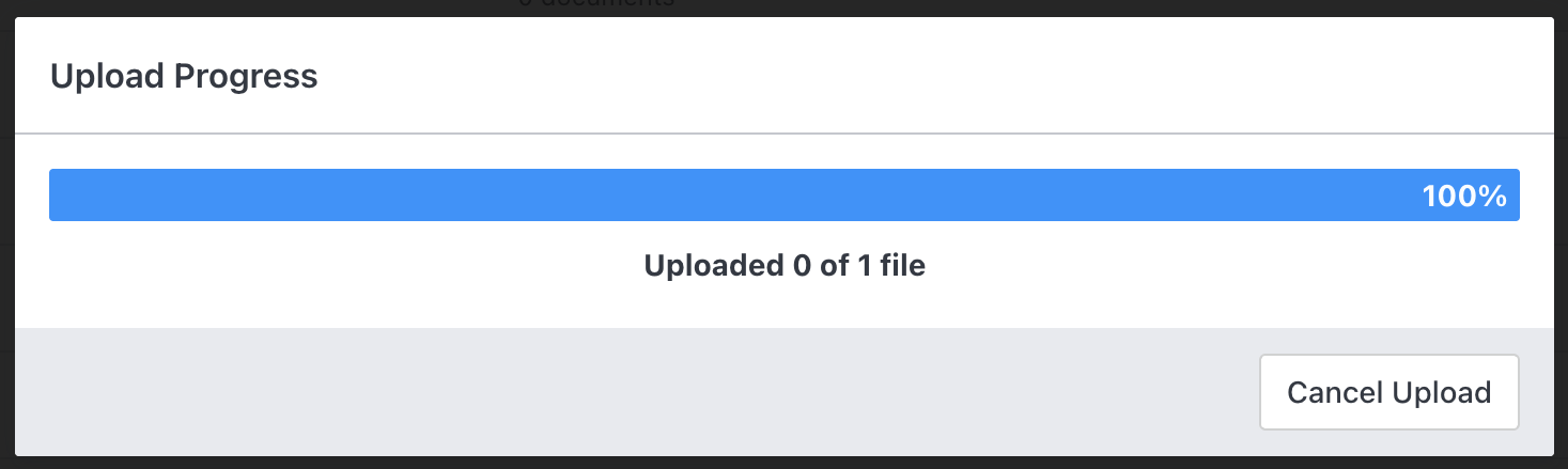 SecureDocs - Upload a Document or Folder